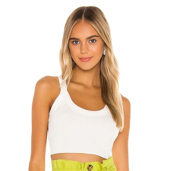 Lovers and Friends The Mac Top in White NWT Size Small - Picture 1 of 5